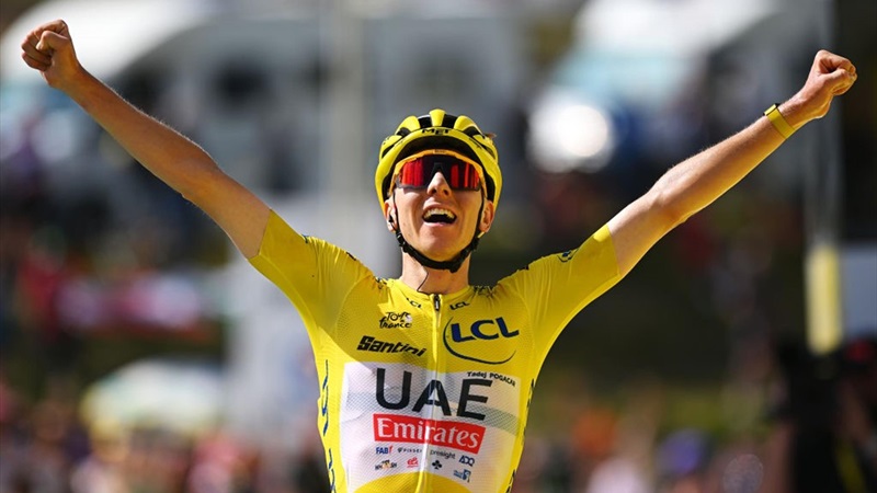 Pogacar Takes Yellow Jersey as Vingegaard Dominates Stage Two at Tour de France 1