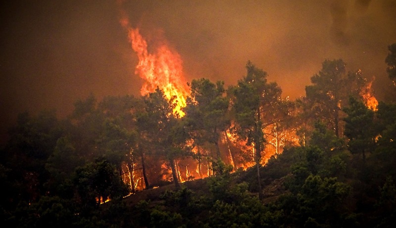 Dangerous Summer Warning for Tourists Amid Ongoing Fires in Crete and Kos 1